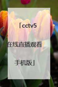 「cctv5在线直播观看手机版」cctv5在线直播观看手机版nba直播